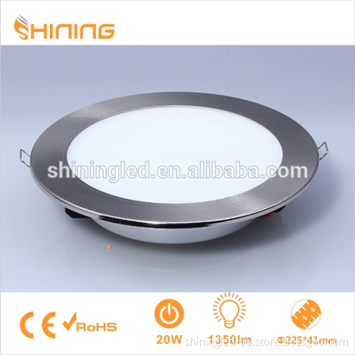 zhongshan factory Round frame led panel light